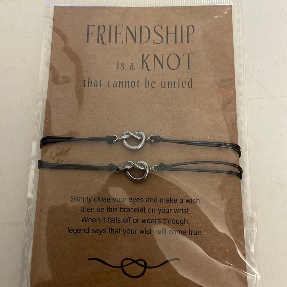 2pcs/set charms couple friendships bracelet.